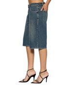 Womens Low Rider Short Sandstorm Baggy Walkshorts - Denim
