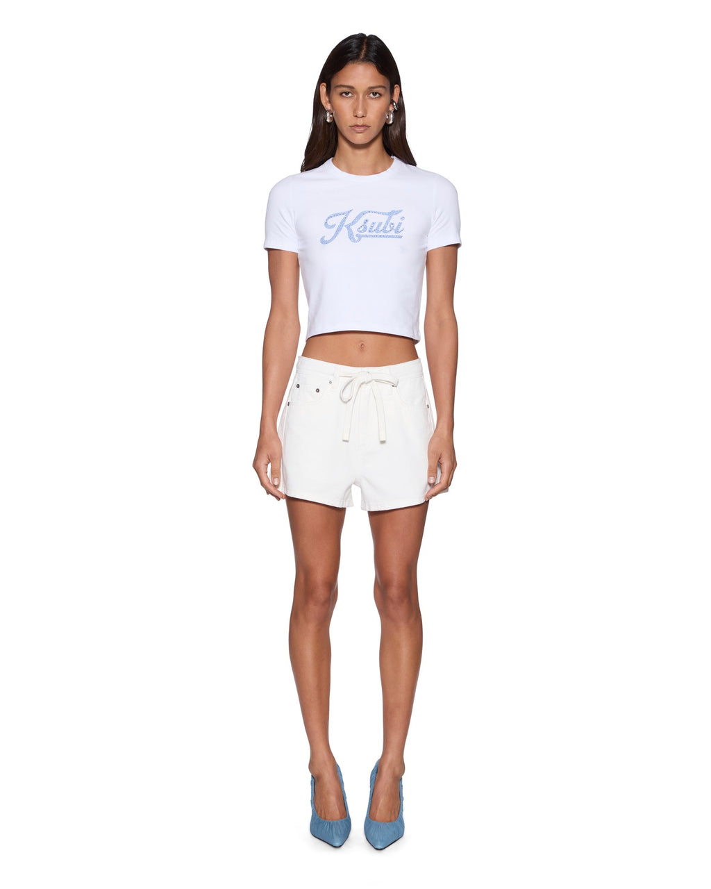 WOMENS SLOUCH SHORT TRAK BLANC WALKSHORTS