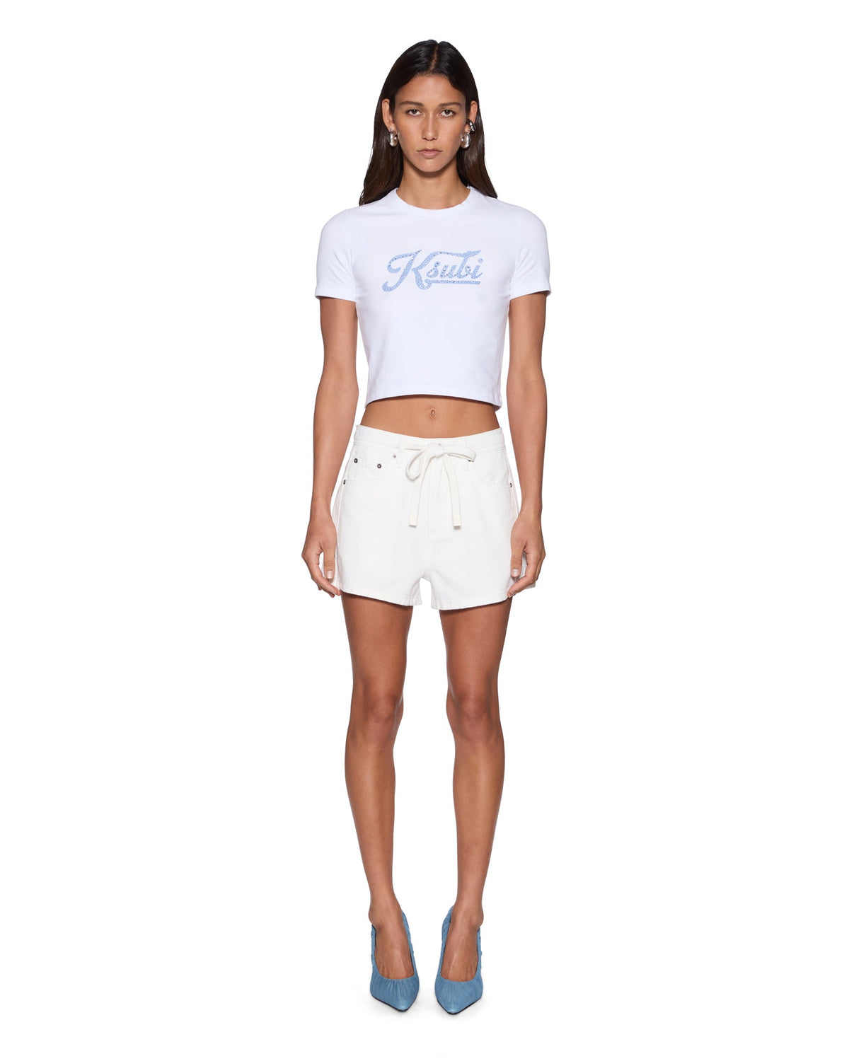 WOMENS SLOUCH SHORT TRAK BLANC WALKSHORTS