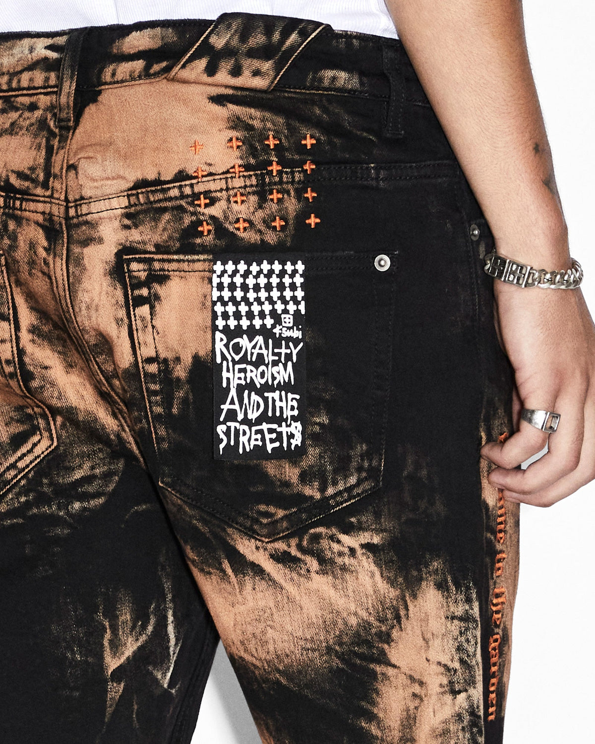 Mens Chopper Short Hellfire Slim Walkshorts - Black