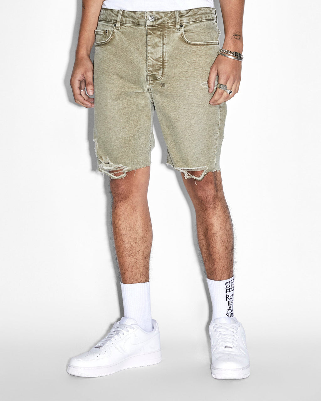Mens Chopper Short Outback Slim Walkshorts - Green