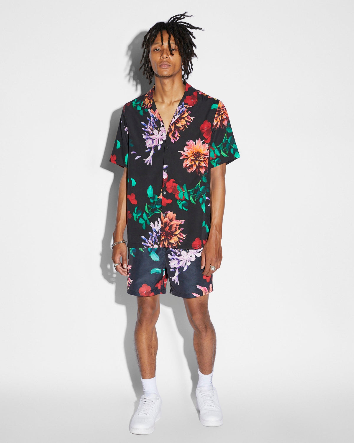 Mens Flowa Boardshort Multi Regular Walkshorts - Multi Colour