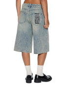 Womens Low Rider Short Folk Relaxed Walkshorts - Denim