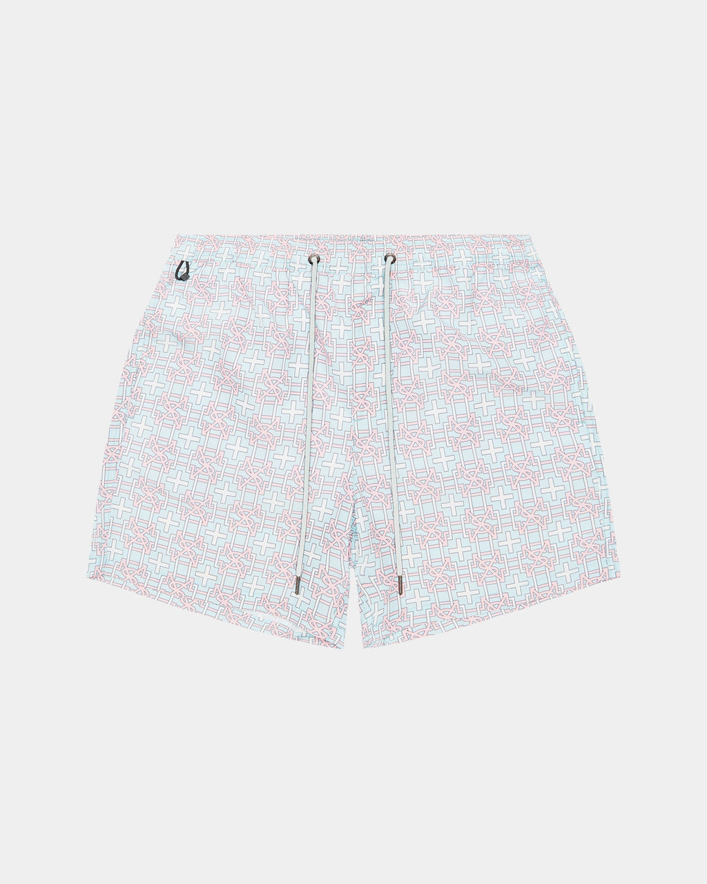 Mens Plus Boardshort Paradise Regular Walkshorts - Multi Colour