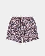 Mens Rainbow Road Boardshort Multi Regular Walkshorts - Multi Colour
