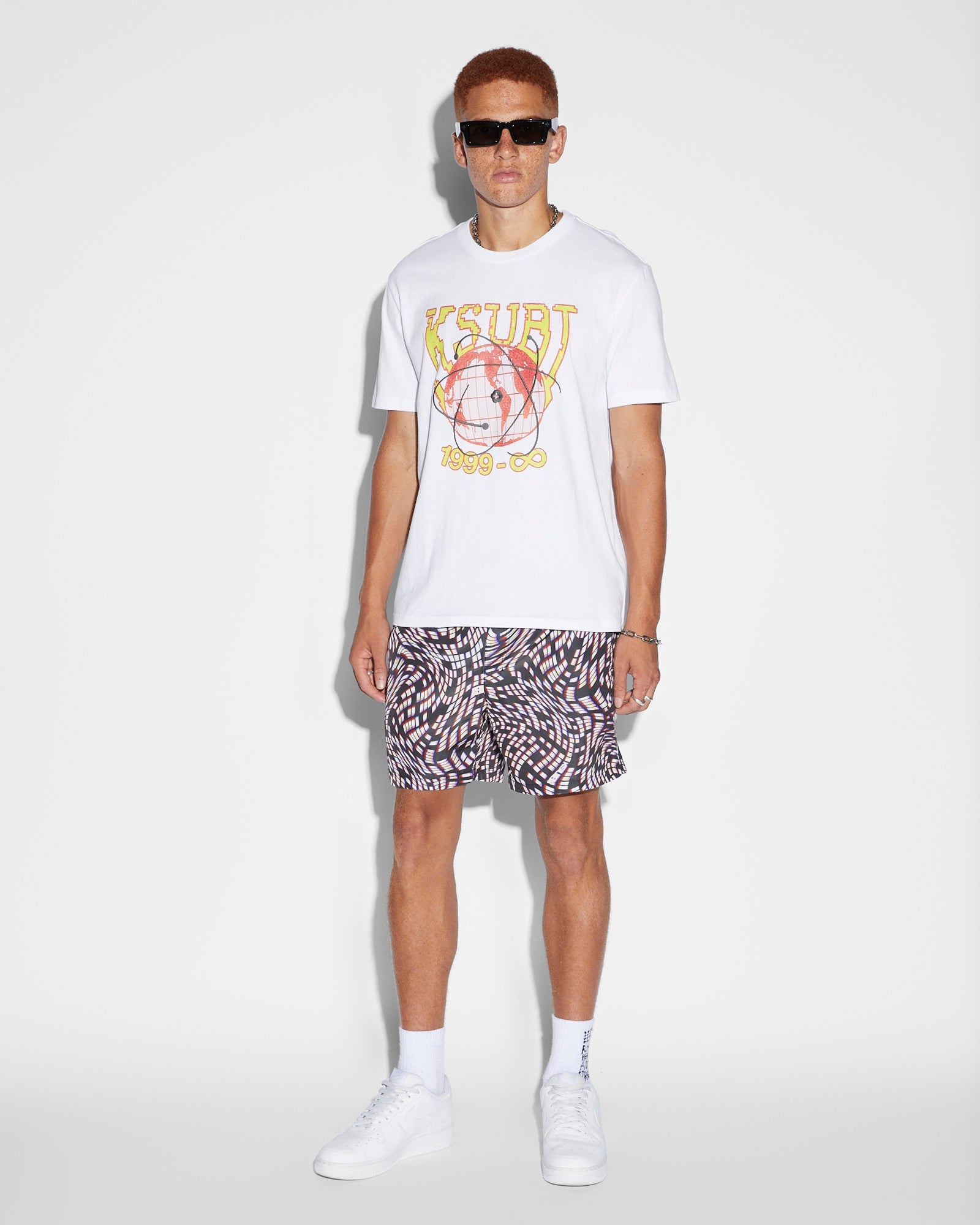 MENS  RAINBOW ROAD BOARDSHORT MULTI REGULAR WALKSHORTS