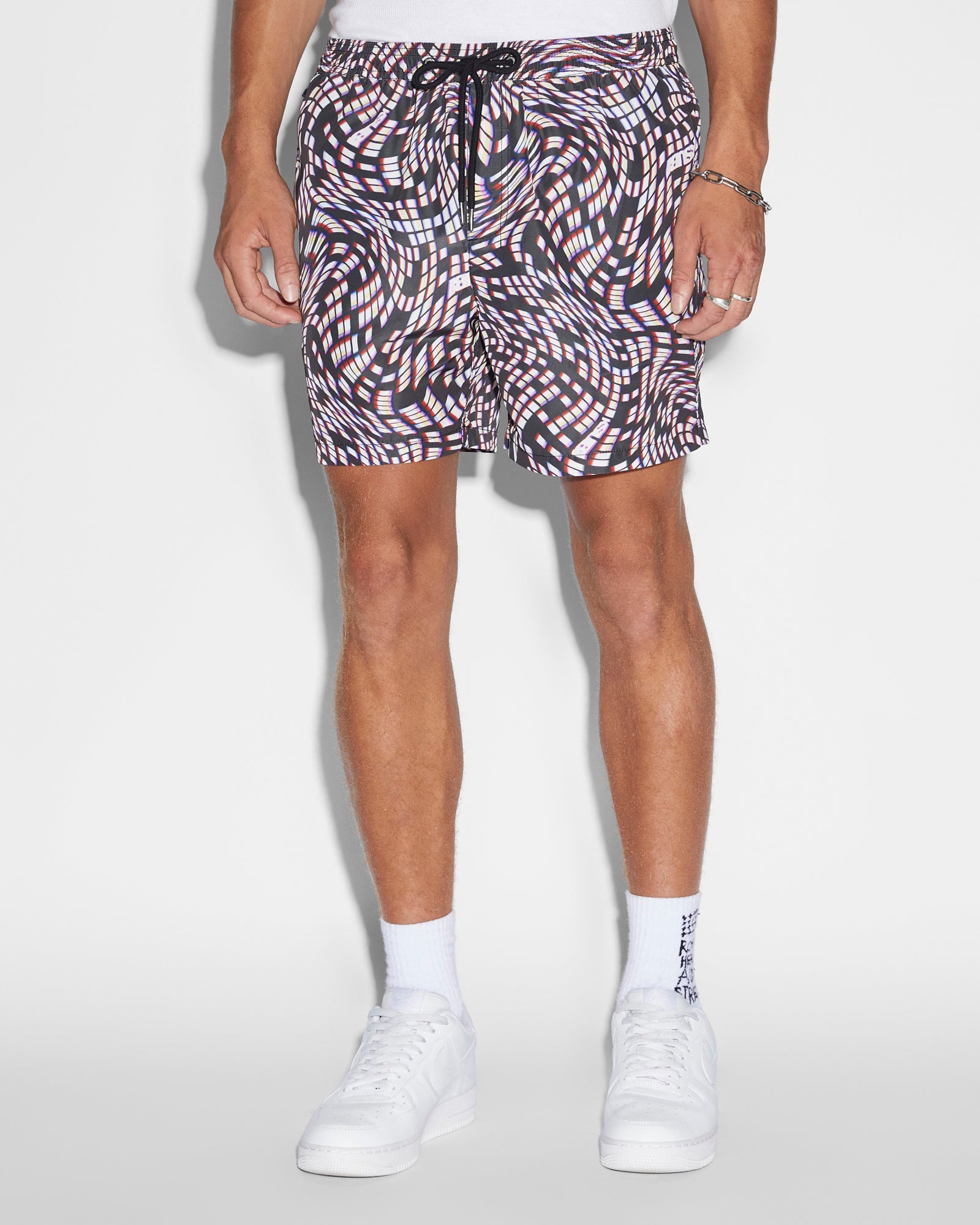 MENS  RAINBOW ROAD BOARDSHORT MULTI REGULAR WALKSHORTS