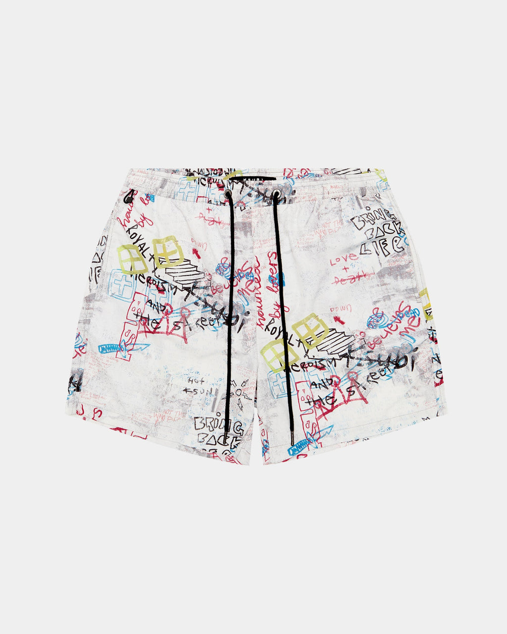 Mens Skrawler Boardshort White Regular Walkshorts - White