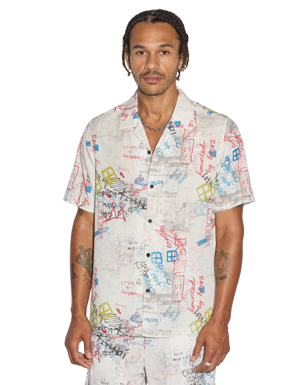 Mens Skrawler Boardshort White Regular Walkshorts - White
