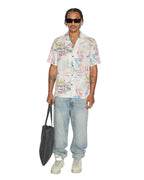 Mens Skrawler Boardshort White Regular Walkshorts - White