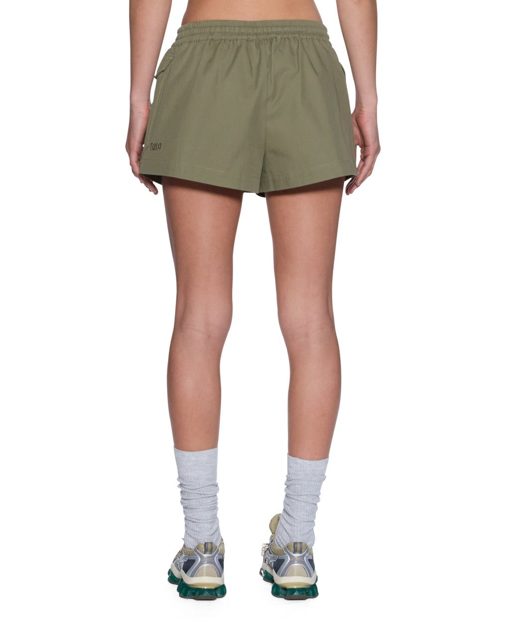 WOMENS HARPER SHORTS KHAKI WALKSHORTS