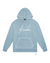 SKRIPT BIGGIE HOODIE ICE BLUE