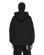 MENS SOTT EKCESS HOODIE JET BLACK FLEECE