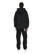 MENS SOTT EKCESS HOODIE JET BLACK FLEECE