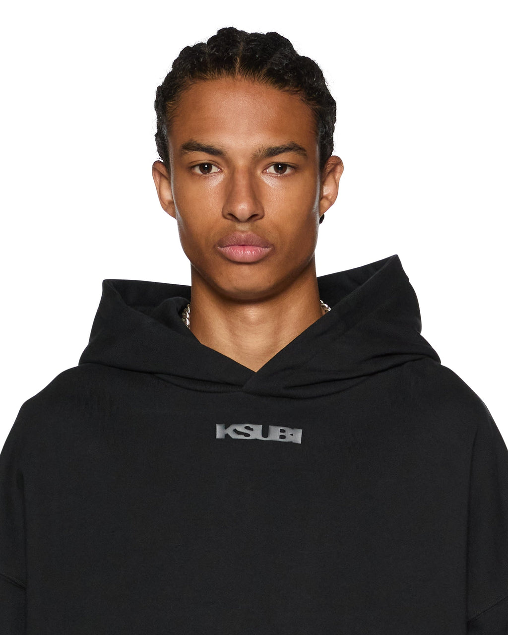 MENS SOTT EKCESS HOODIE JET BLACK FLEECE