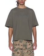 Mens State Halen Ss Tee Militant Baggy Tees - Green