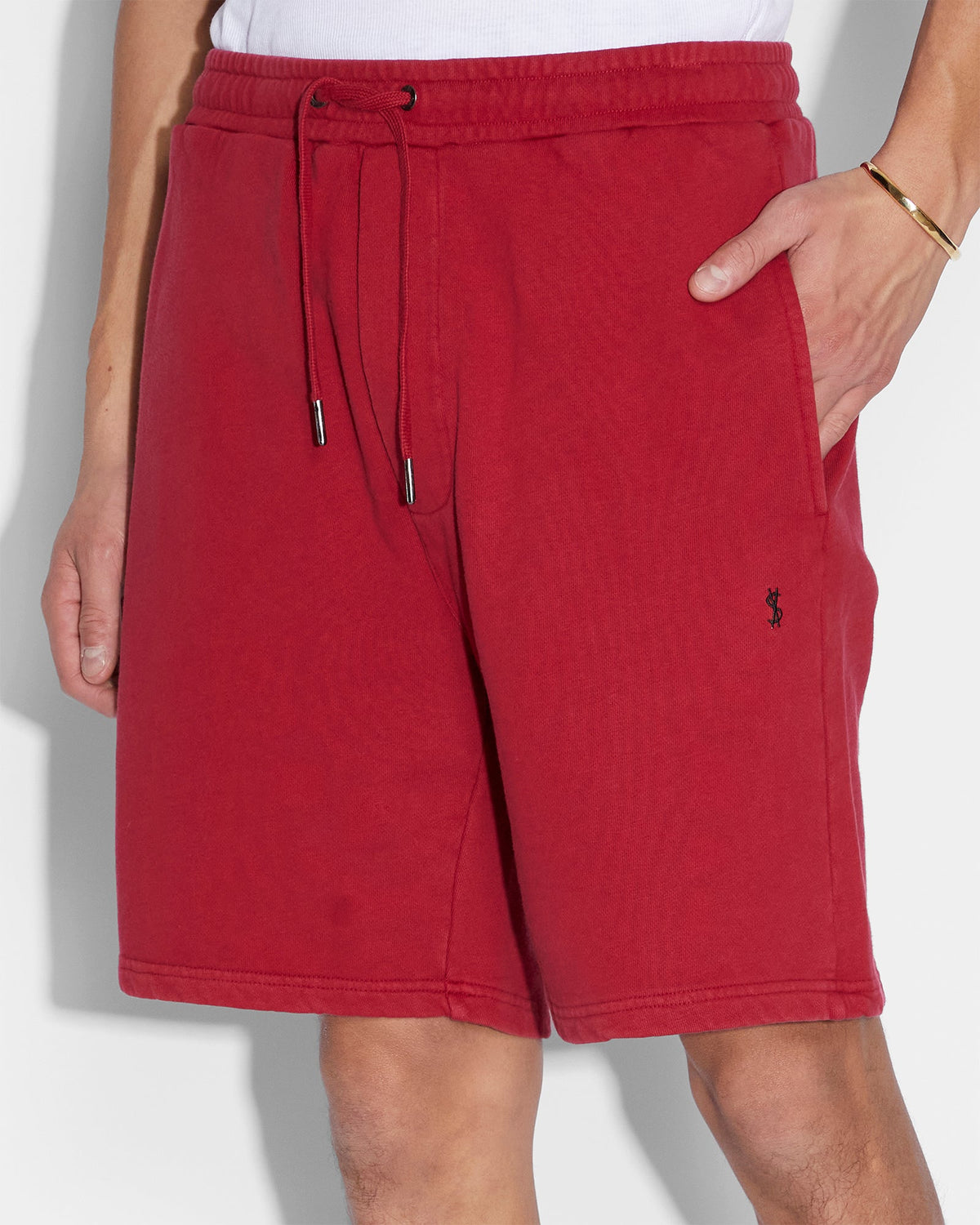 Mens 4x4 Trak Short Crims Relaxed Walkshorts - Red