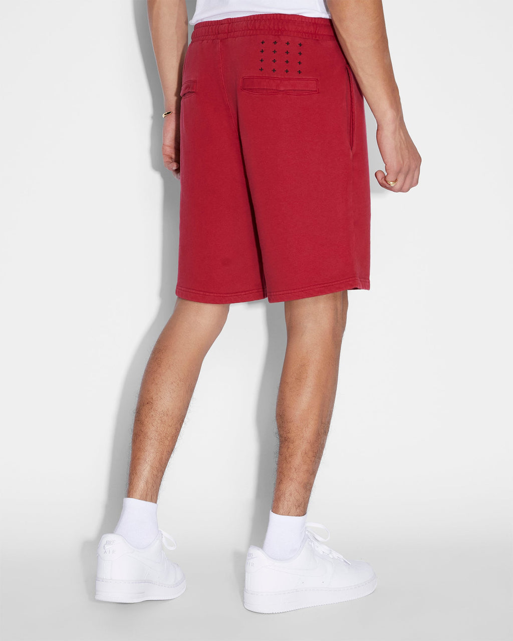 Mens 4x4 Trak Short Crims Relaxed Walkshorts - Red