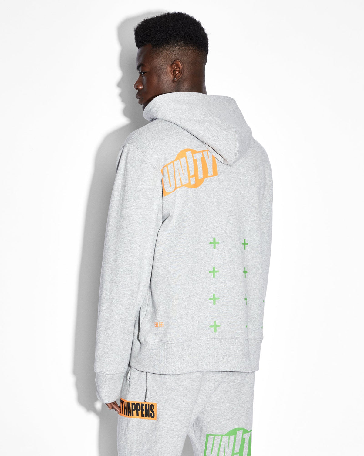 COLLECTIVE KASH HOODIE GREY MARLE