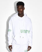 Mens Retro Biggie Hoodie Tru White Oversized Fleece - White