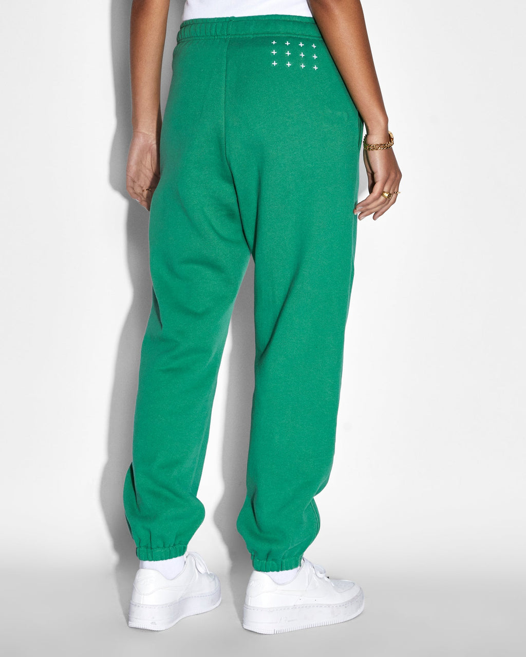 Womens Unity Zip Trax Green Relaxed Pants - Green