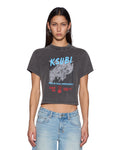 DANCE SHRUNKEN SS TEE CHARCOAL