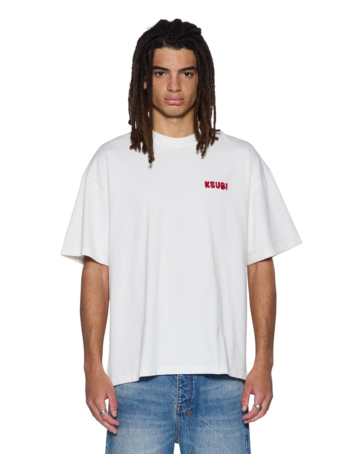 MEKANIK BIGGIE SS TEE VINTAGE WHITE