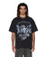 MENS  SPIRIT EKCESS SS TEE ACID BLACK OVERSIZED TEES