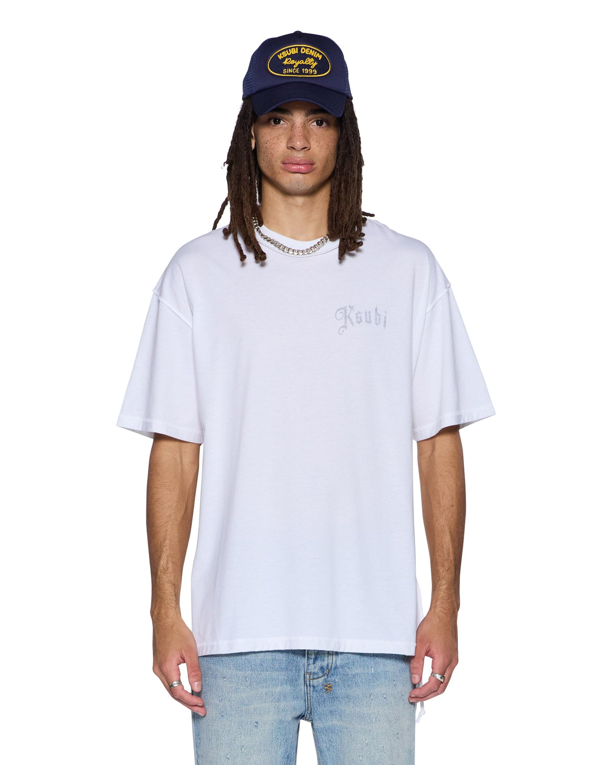 TRUCKSTOP EKCESS SS TEE SLUB WHITE
