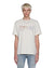 MENS  DEATH SNAKE BIGGIE SS TEE ANTIQUE WHITE OVERSIZED TEES