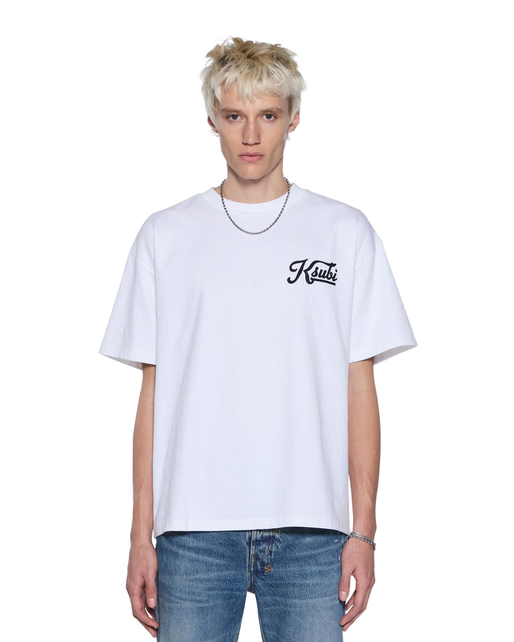 MENS OUTFIELD EKCESS SS TEE WHITE TEES