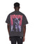 MENS  PANTHERA EKCESS SS TEE FADED BLACK OVERSIZED TEES