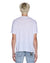 MENS  SID LINEN SS TEE WHITE SLIM TEES