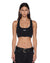 WOMENS  1999 ORIGIN CROPPED TANK BLACK SLIM TEES