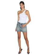 WOMENS SCORE TANK WHITE TEES