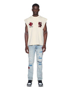 MENS LEAGUE EKCESS CUT OFF DESERT TEES