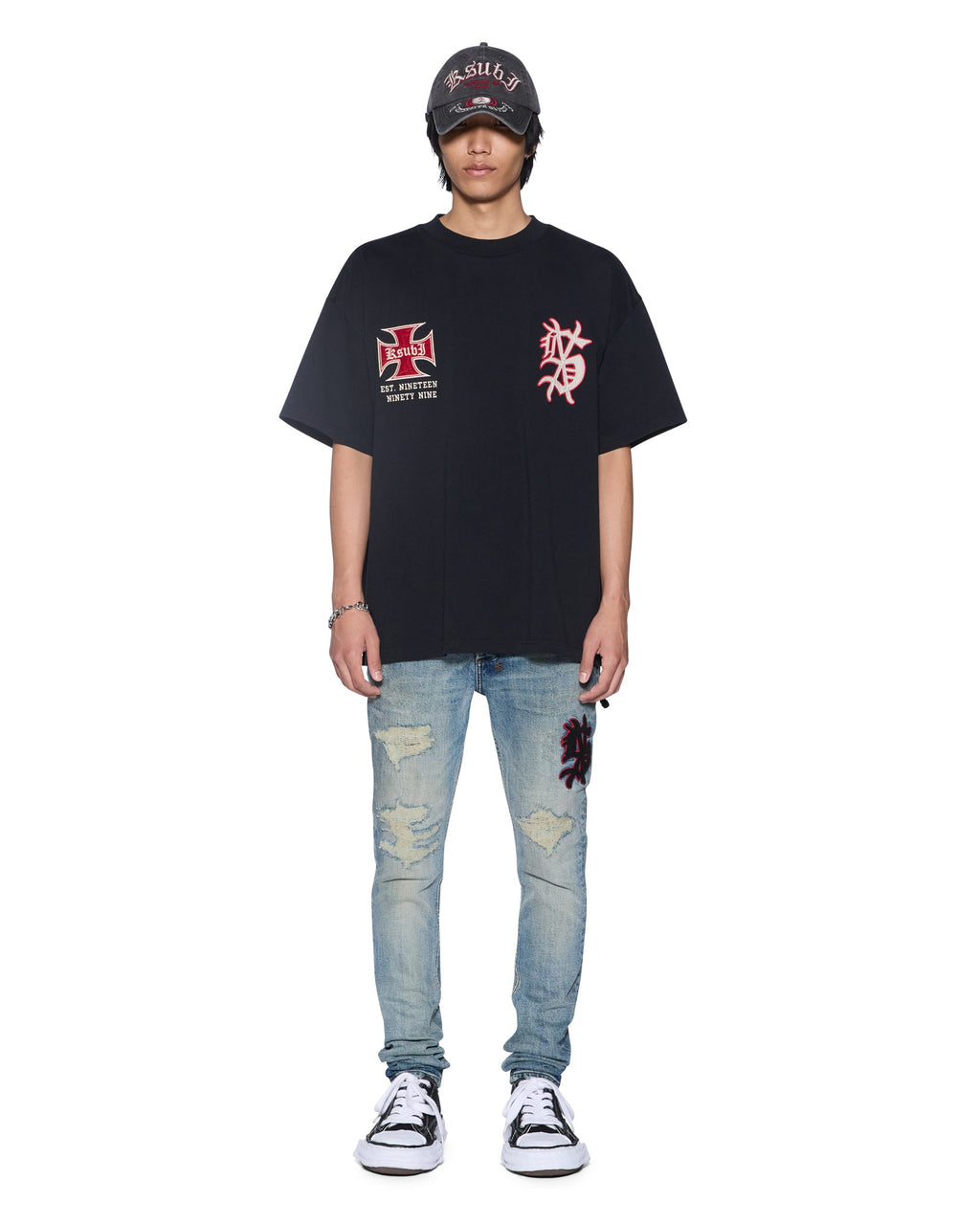 MENS LEAGUE EKCESS SS TEE BLACK TEES