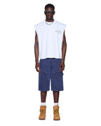 MENS DRILL MAXX OPERATOR SHORT NAVY WALKSHORTS