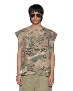MENS STATE EKCESS CUT OFF WOODLAND TEES