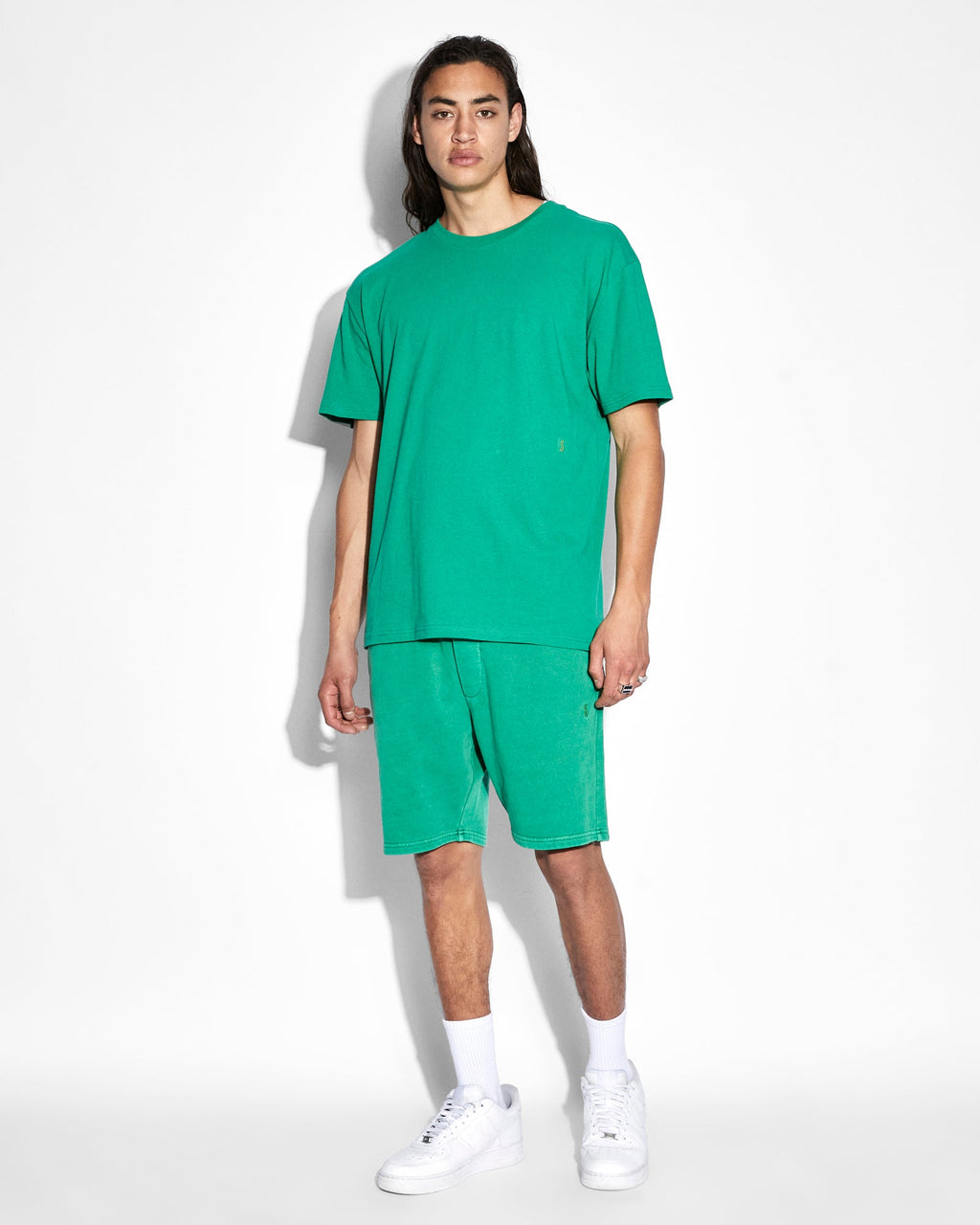 Mens 4x4 Biggie Ss Tee Cali Oversized Tees - Green