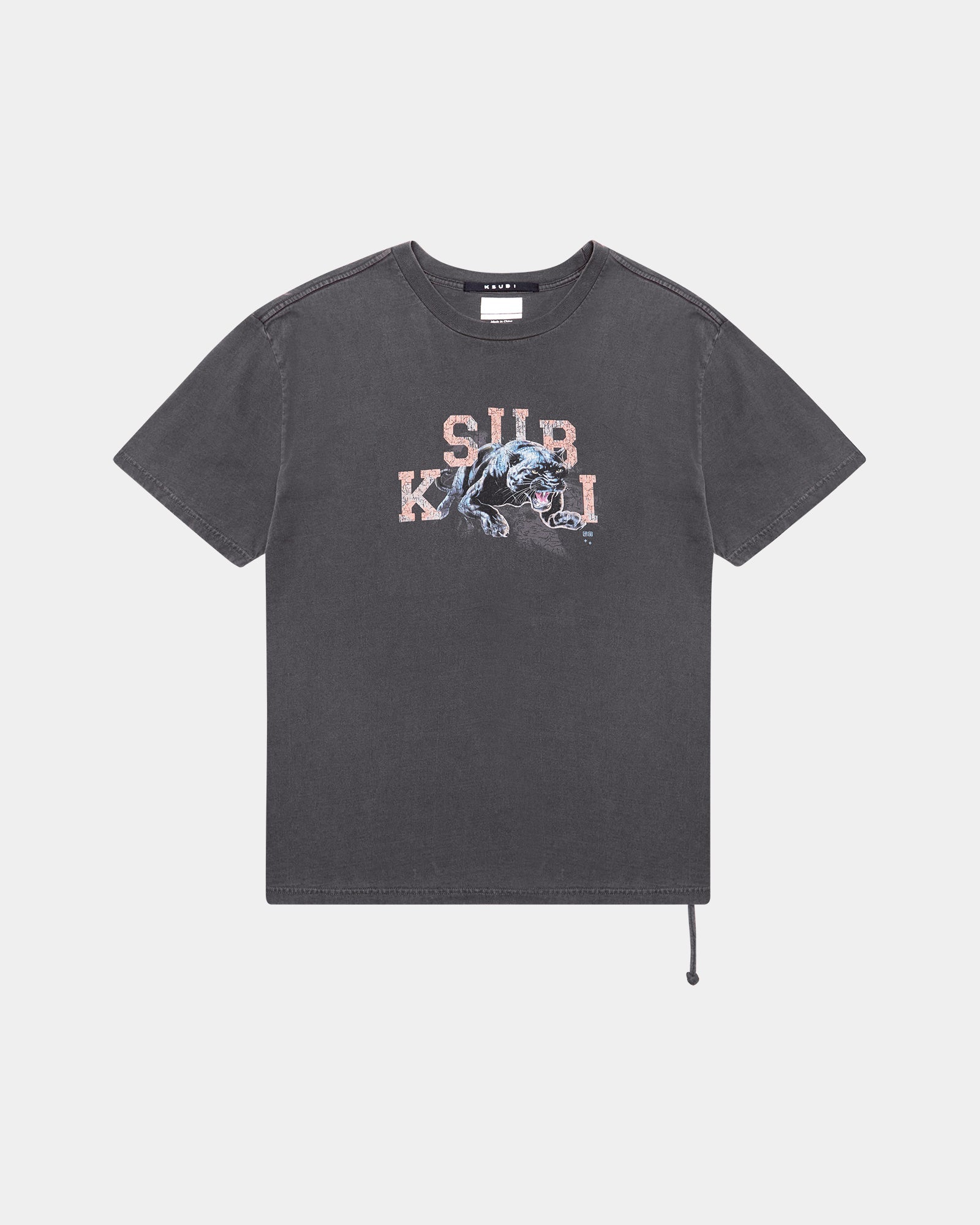 APEX BIGGIE SS TEE FADED BLACK