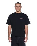 Mens Director Ekcess Ss Tee Jet Black Tees - Black