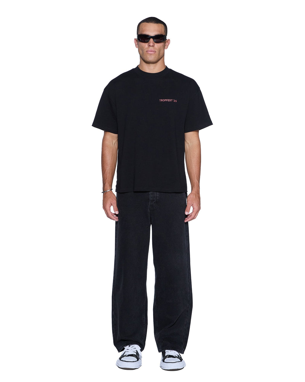 Mens Director Ekcess Ss Tee Jet Black Tees - Black