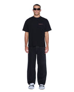 Mens Director Ekcess Ss Tee Jet Black Tees - Black