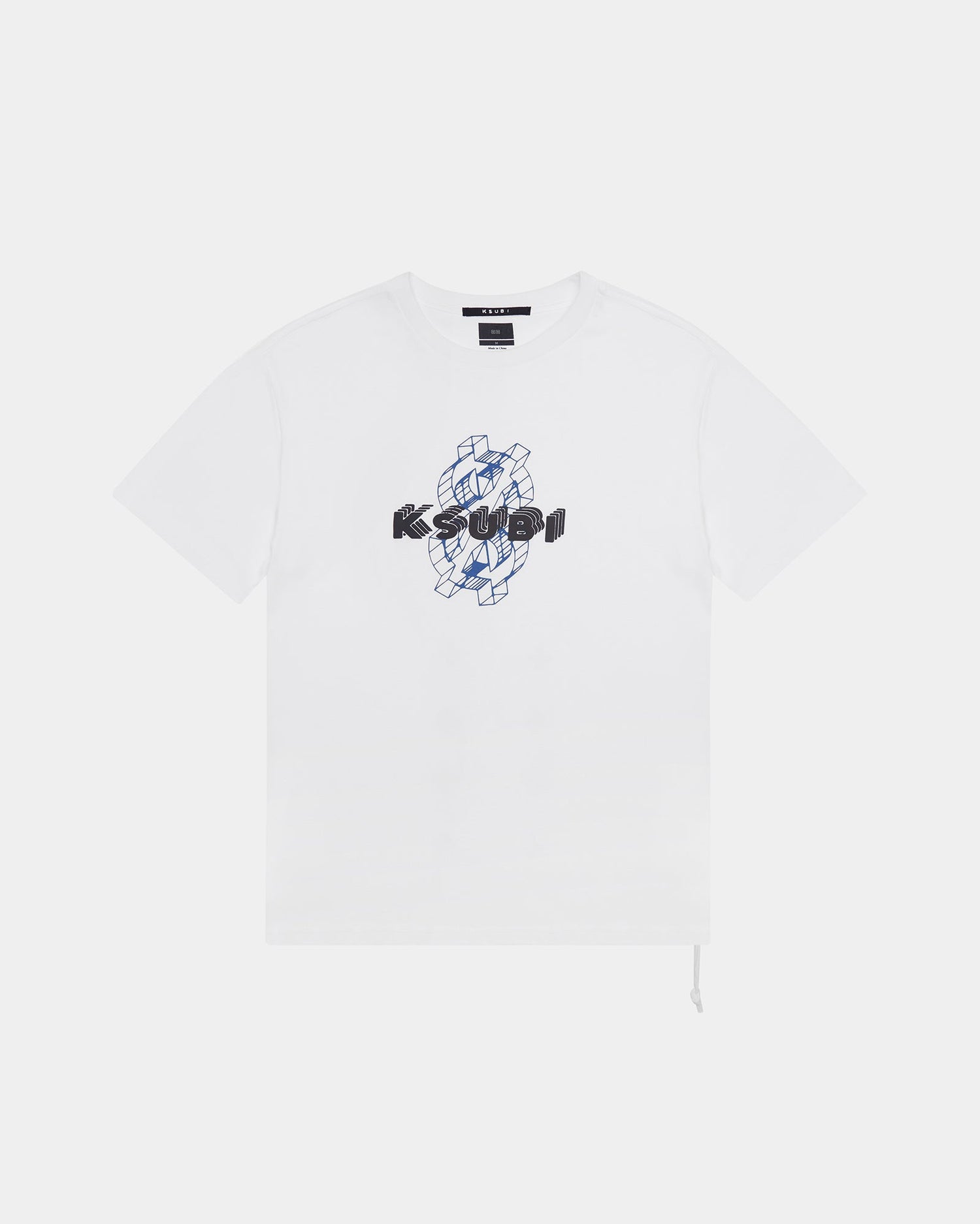 HOLOGRAPH BIGGIE SS TEE TRU WHITE