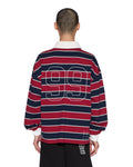 PERFORM DUKE RUGBY LS JERSEY BLACK RED