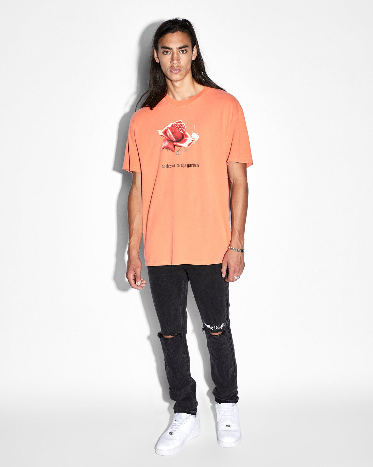 ROSE GARDEN BIGGIE SS TEE FIREBALL