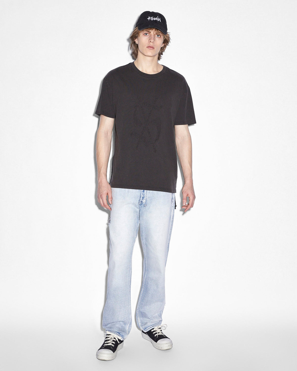 Mens Anti K Lock Up Phase Out Relaxed Denim Jeans - Denim