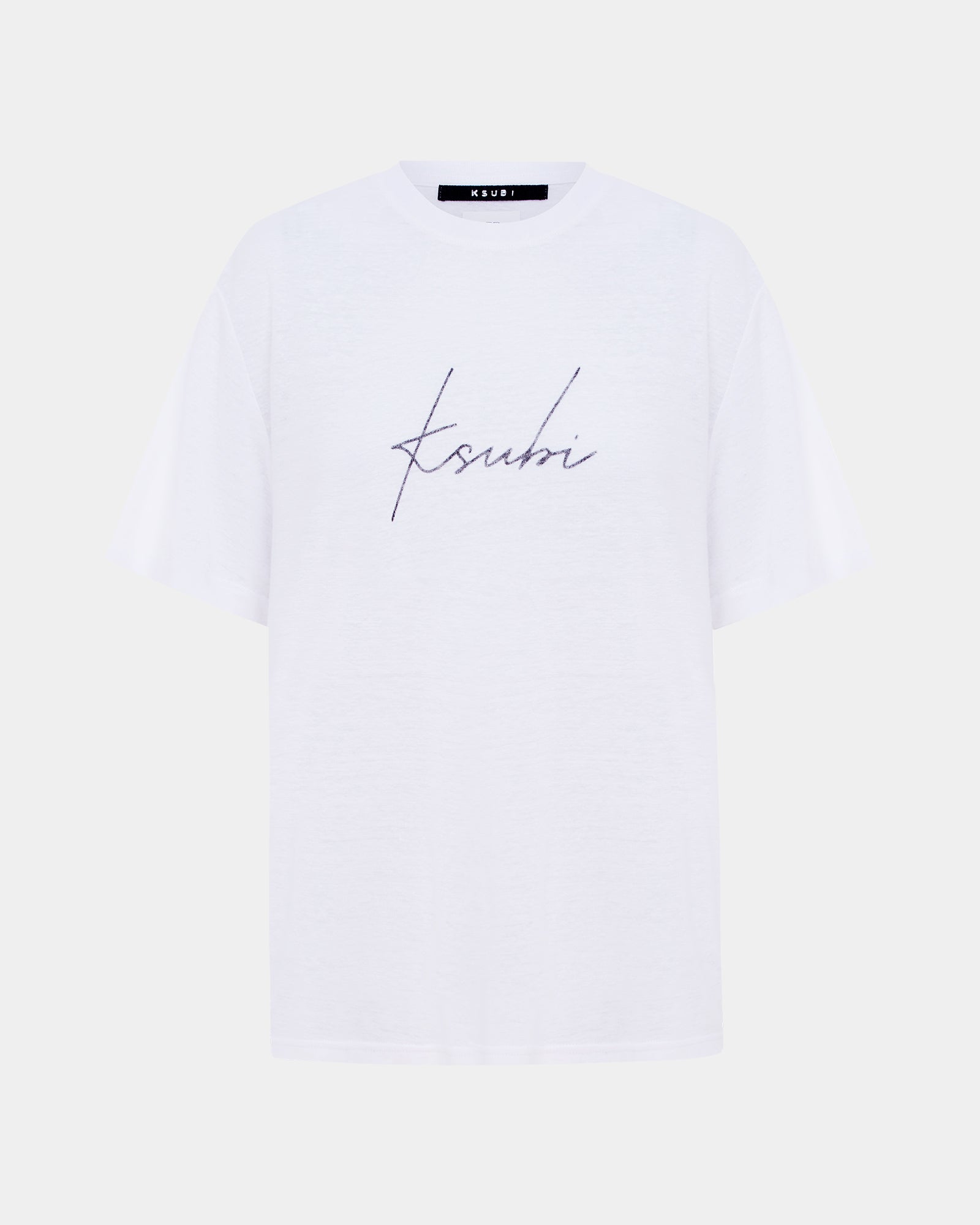 SCRIPT KLASSIC SS TEE WHITE