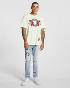Mens Chitch Oktane Ksubi Slim Denim Jeans - Denim